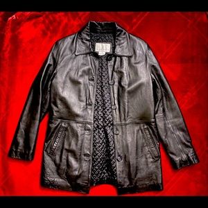 Nine West Woman’s Leather Jacket Size Medium